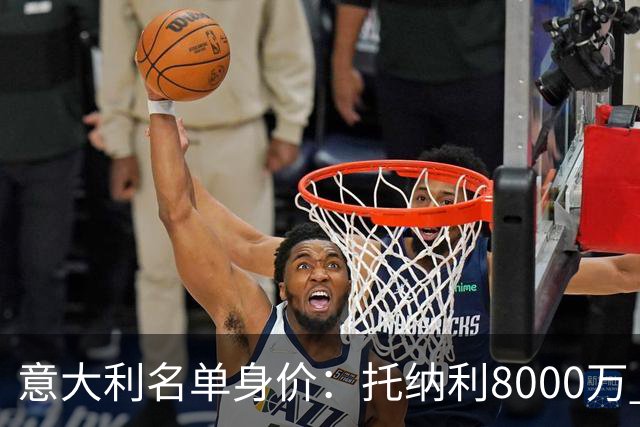 意大利名单身价：托纳利8000万 巴斯托尼6500万 仅10人超过3千万